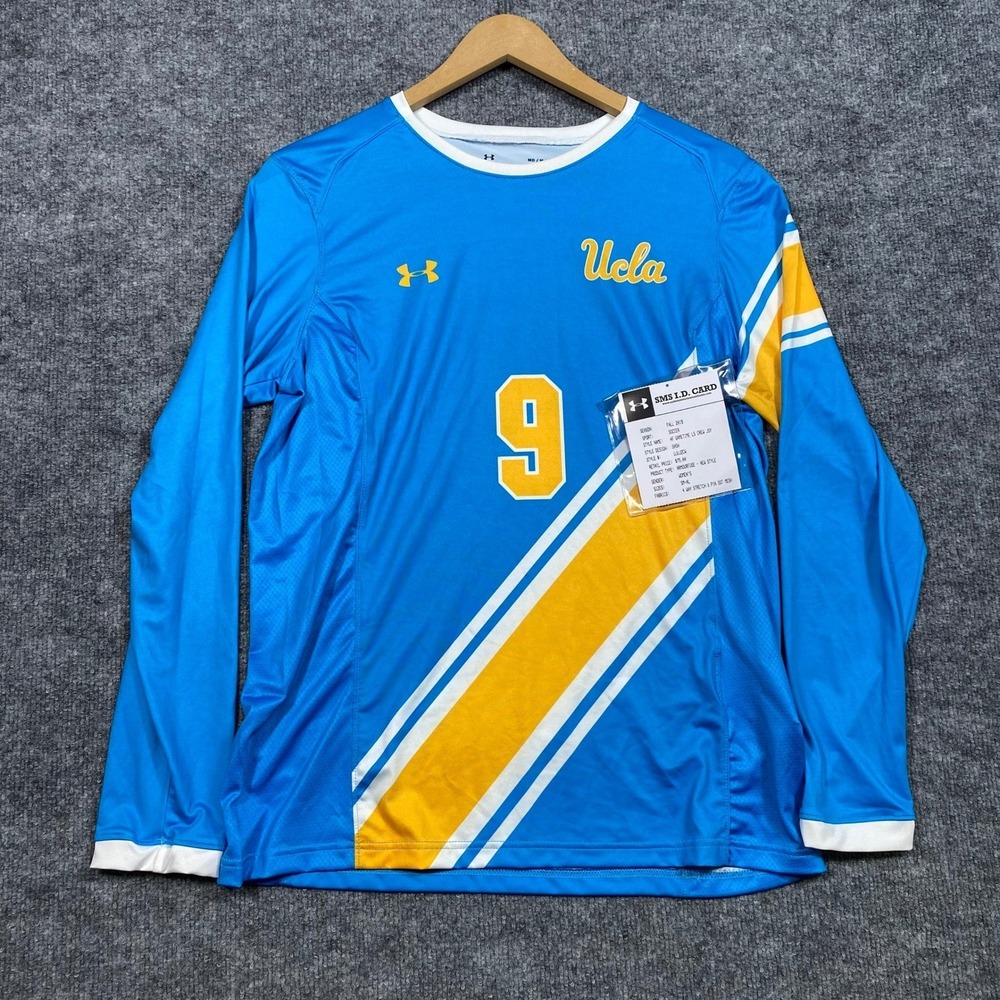 Under Armour UCLA Bruins‎ Soccer Jersey Womens Medium Blue Long Sleeve 1342411